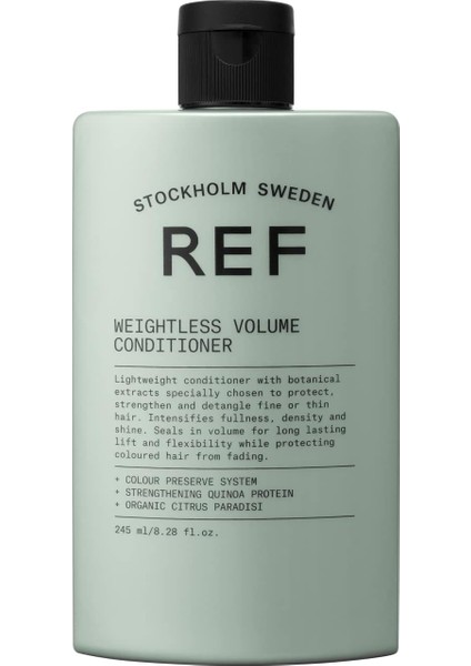 -Ref Weıghtless Volume Condıtıoner 100 ml Tüm Saç Tipleri İçin Hacimlendirici Bakım Kremi