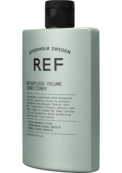 -Ref Weıghtless Volume Condıtıoner 100 ml Tüm Saç Tipleri İçin Hacimlendirici Bakım Kremi fiyatları