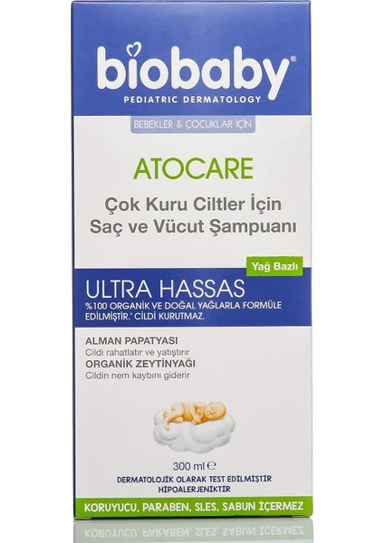 Atopik Ciltler Için Şampuan 300 ml