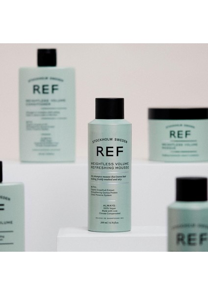 -Ref Weıghtless Volume Refreshıng Mousse 200 ml Köpük Kuru Şampuan