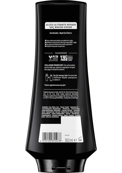 Ultimate Repair Saç Bakım Kremi 360 ml modelleri