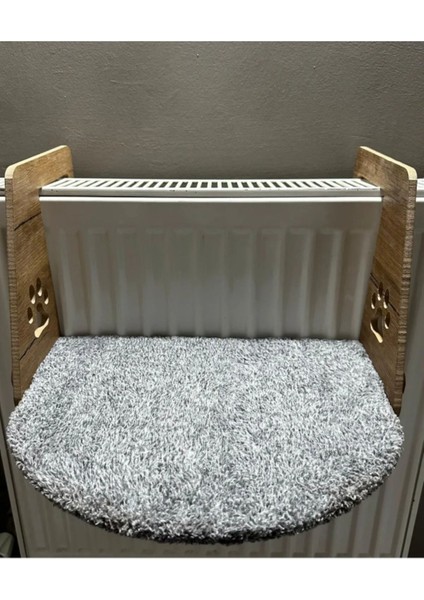 Kedi Kalorifer Petek Yatağı Peluş (Kolay Montaj Geçmeli Sistem)