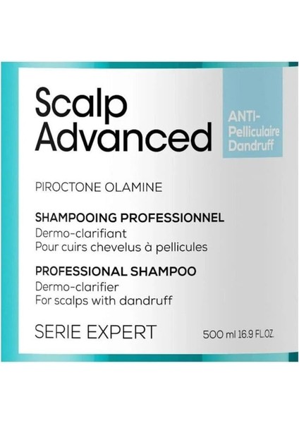 Paris Serie Expert Scalp Advanced Yağlanma Karşıtı Profesyonel Şampuan 500 ml