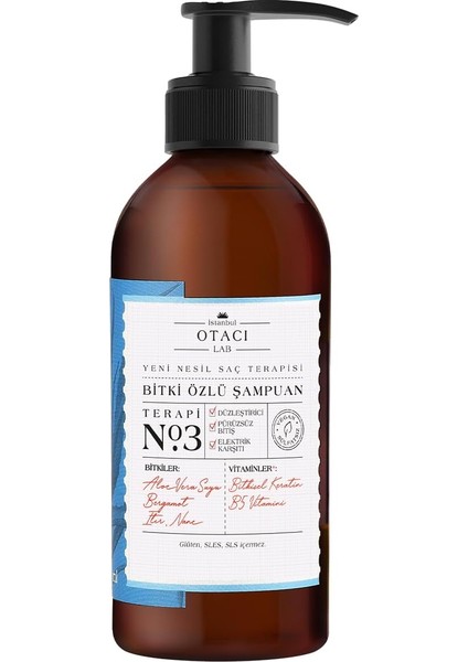 Lab Bitki Özlü Şampuan No:3
