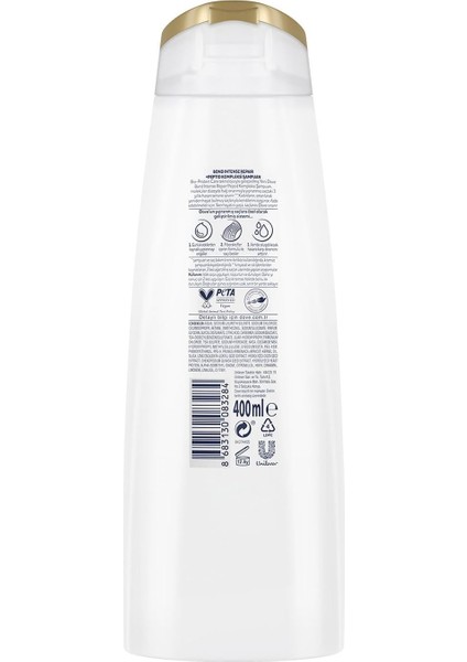 Saç Bakım Şampuanı Bond Intense Repair ve Peptid Kompleksi 400 ml fiyatları