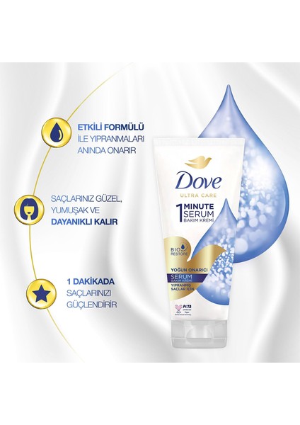 1 Minute Serum Saç Bakım Kremi Yoğun 170 ml