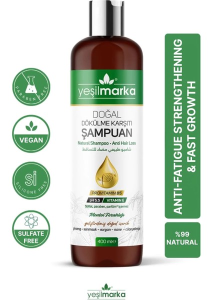 Doğal Şampuan, Besleyici, Kuru ve İnce Telli Saçlar, Doğal Yağlar ve Botanik Özler ile Aşılanmış 400 ml fiyatları