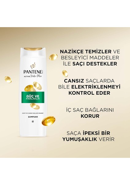 Güç ve Parlaklık Şampuan 400 ml