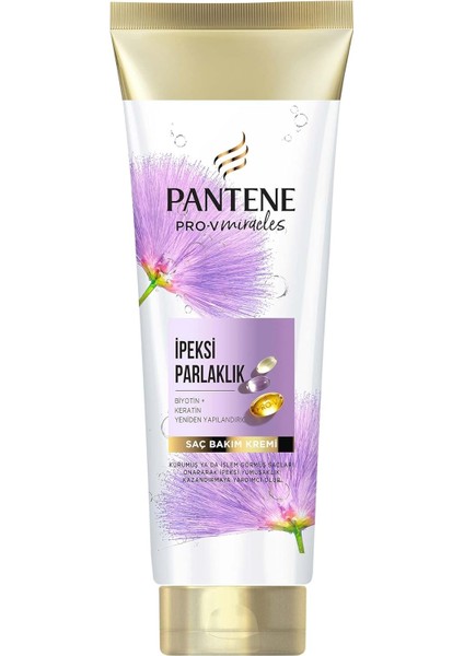 Pro-V Miracles İpeksi Parlaklık Saç Bakım Kremi İşlem Görmüş Saçlar İçin 275 ml