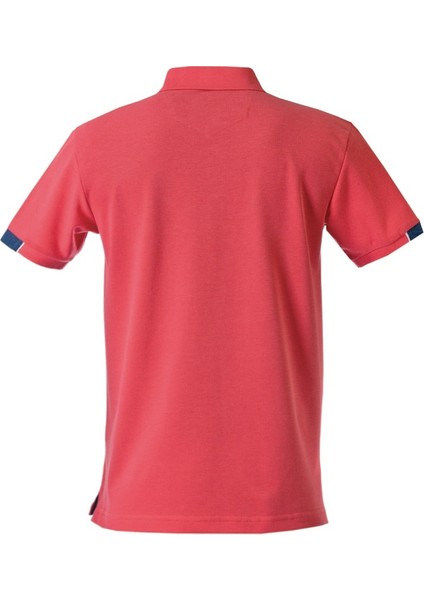 Polokoton % 100 Pamuk Polo Yaka Erkek T-Shirt – Somon Renk, Düğmeli, Kısa Kollu Yazlık Model fiyatları