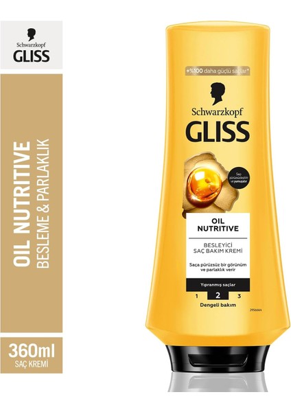 Oil Nutritive Saç Bakım Kremi 360 ml fiyatları