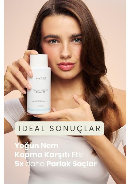 Deep Hydrating, Kuru Saçlar İçin Nem Bakım Şampuanı, 350 ml