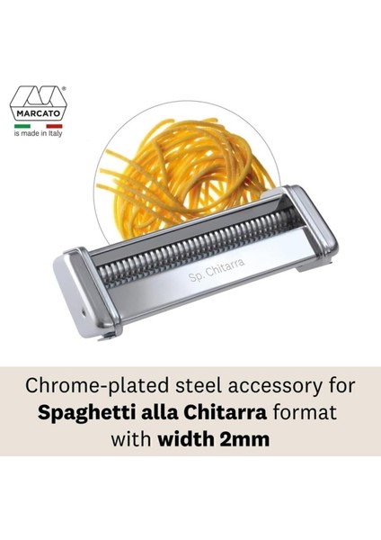 Atlas 150 Çelik Spaghetti Alla Chitarra Hazırlık Aksesuarı, 2 Yıl Garanti modelleri