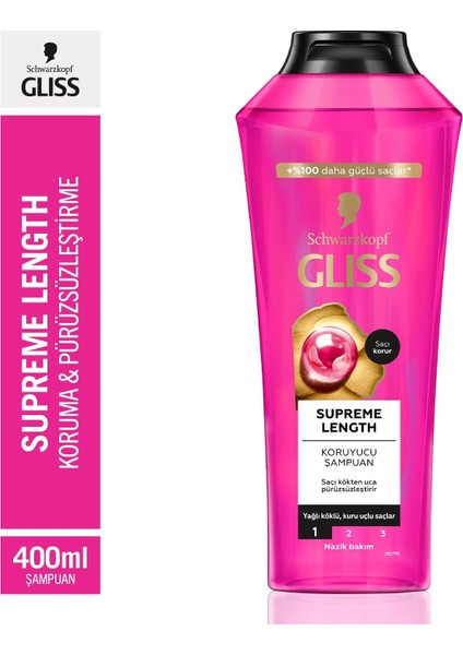 Supreme Length Şampuan 400ML