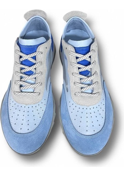 Trenox Mavi Multi Hakiki Deri Fashion Kadın Sneaker fırsatları