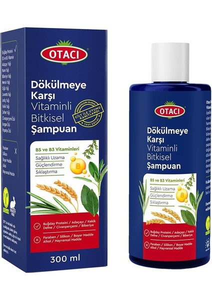 Vitaminli Bitkisel Şampuan