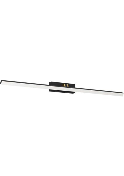 900475 "verdello" Iç Mekan LED Ayna Üzeri Aplik Siyah Beyaz 60CM Uzunluğunda IP44 indirimleri