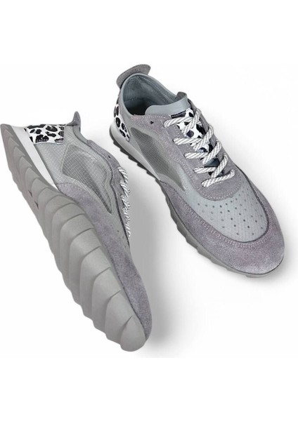 Trenox Gri Multi Hakiki Deri Fashion Kadın Sneaker indirimleri