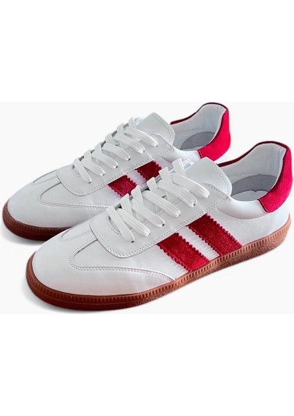 Ruby Beyaz Hakiki Deri Günlük Kadın Sneaker indirimleri