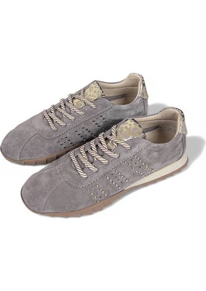 Loreva Vizon Süet Troklu Hakiki Deri Fashion Kadın Sneaker fiyatları