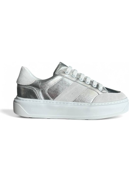 Celestıa Hakiki Deri Basic Gümüş Kadın Sneaker fiyatları