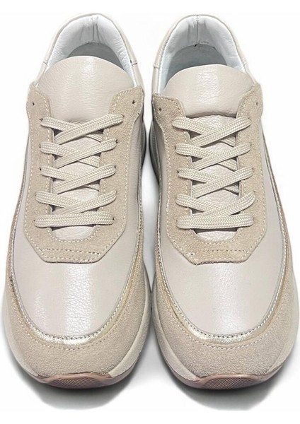 Terra Bej Hakiki Deri Fashion Kadın Sneaker indirimleri