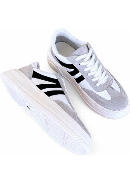 Stride Beyaz Hakiki Deri Basic Kadın Sneaker fırsatları