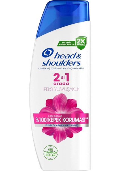 İpeksi Yumuşaklık 2'si 1 Arada 330 ml Şampuan