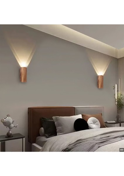 Duvar Aplik Ahşap Aplik