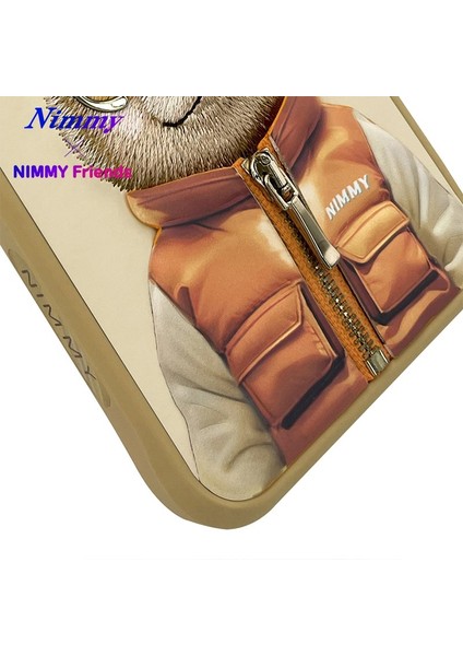 iPhone 15 Pro Max Uyumlu 3D Gözlük Fermuar Ayıcık Detaylı Nakış İşlemeli Kabartmalı Cool Cute Kılıf modelleri