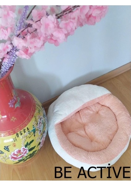 Yumuşak Peluş Yuvarlak Konfor Yatak, Sıcak ve Rahat, Beyaz, Uzun Boy fiyatları