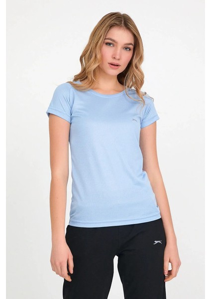 Relax Kadın Kısa Kollu T-Shirt Açık Mavi fırsatları