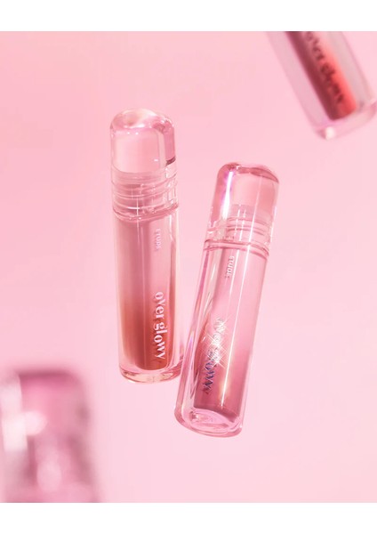 Over Glowy Tint #2 Peach Sugar | Non-Sticky Vegan Lip Tint