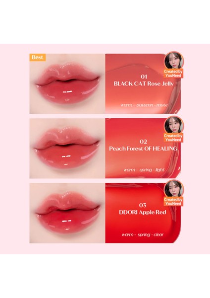 Over Glowy Tint #2 Peach Sugar | Non-Sticky Vegan Lip Tint fiyatları