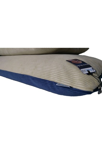 Yıkanabilir çift taraflı visco dolgu kedi köpek yatağı 100x70x10cm, beyaz fiyatları