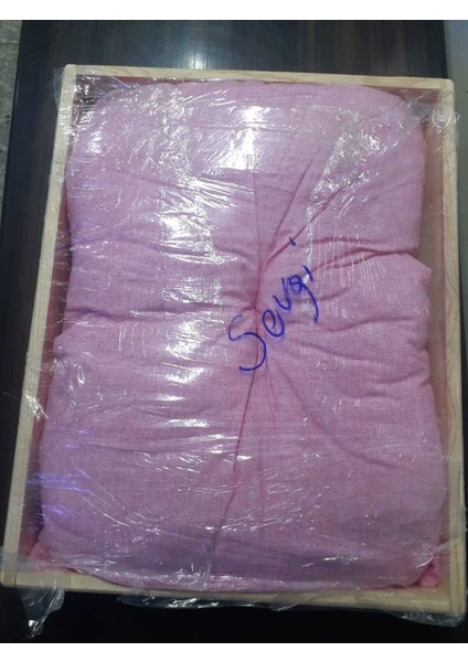 Doğal ahşap kedi ve köpek yatak, rahat ve şık tasarım, kahverengi, yastık tip, 0-10 cm yükseklik