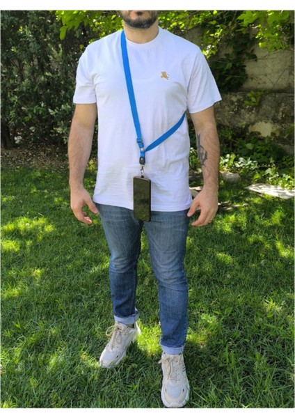 Telefon Boyun Askı Aparatı | Universal Uyumlu, Ayarlanabilir Mavi fiyatları