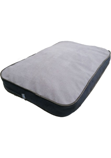 Yıkanabilir, Fermuarlı, Visco Dolgulu Çift Taraflı Yatak 70x100x10 cm Beyaz