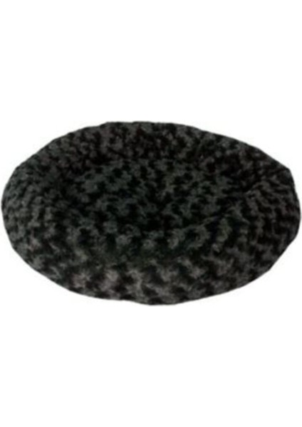 Yumuşak ve şık, 55x55 cm konforlu yatak, bordo renk, simit model, 50 cm yüksek. modelleri