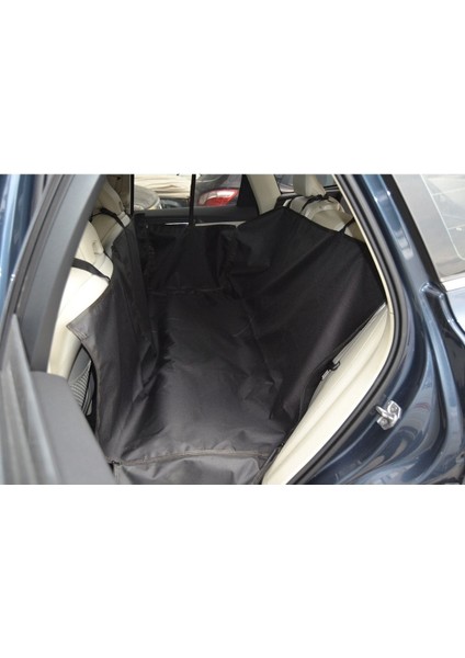 Fermuarlı araç içi koltuk örtüsü, kedi ve köpekler için şık ve kullanışlı siyah renk