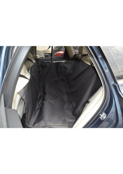 Fermuarlı araç içi koltuk örtüsü, kedi ve köpekler için şık ve kullanışlı siyah renk