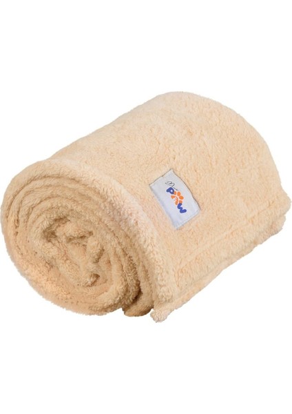Yumuşak ve Rahat Çok Amaçlı Evcil Hayvan Battaniyesi ve Havlusu, Kahverengi, 75 cm