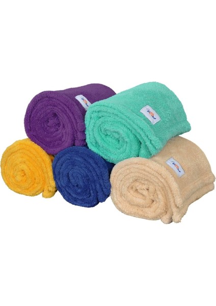 Yumuşak ve Rahat Çok Amaçlı Evcil Hayvan Battaniyesi ve Havlusu, Kahverengi, 75 cm