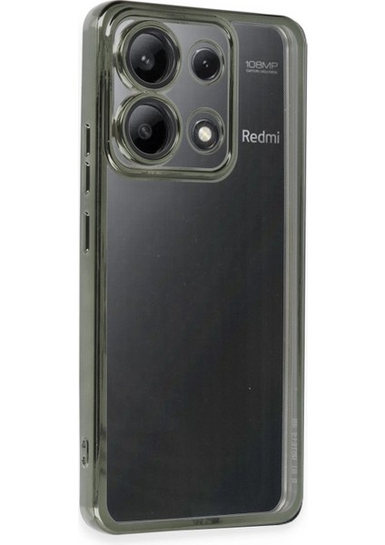 Xiaomi Poco X6 Pro Kılıf Razer Lensli Silikon - Yeşil Glstd