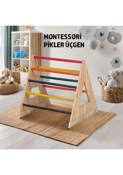 Montessori Pikler Üçgen Merdiven