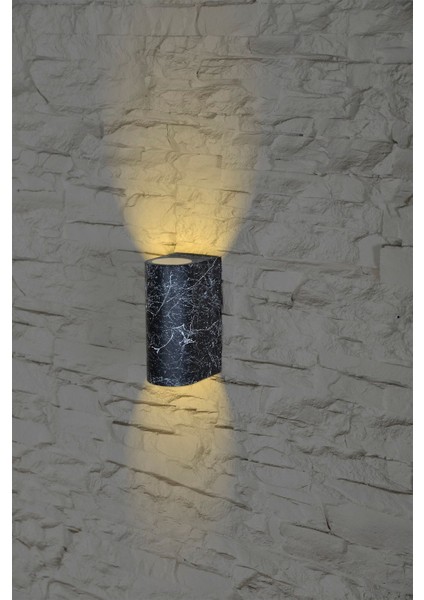 Siyah beyaz mermer desenli çift yönlü dekoratif plastik kasa fiyatları