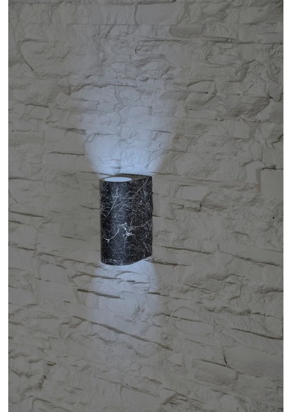 Siyah beyaz mermer desenli çift yönlü dekoratif plastik kasa indirimleri