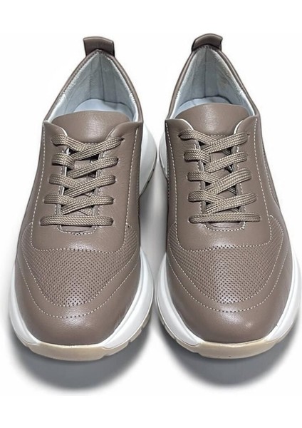 Aurora Vizon Hakiki Deri Basic Kadın Sneaker