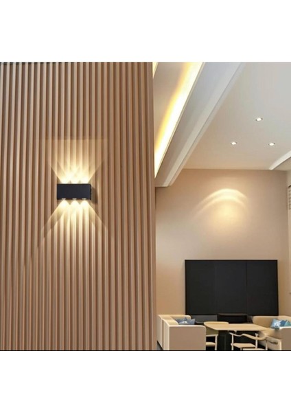 Modern çift yönlü dekoratif aplike, şık ve yeni nesil düz kasa tasarımı Siyah indirimleri