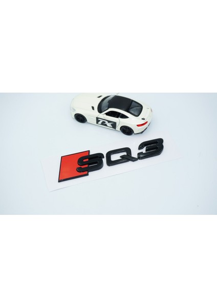 Sq3 Siyah Abs 3m 3D Bagaj Logo Audi Ile Uyumlu